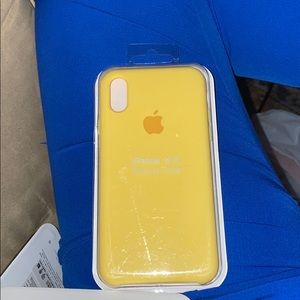 Apple iPhone XS silicone phone case